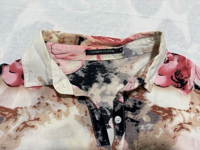 Blusa Cashew Flowr Estampada Multicolor