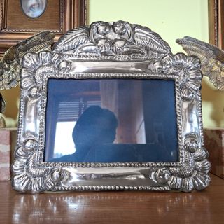 Cornice peruviana Portafoto Argento 925 foto 12x18