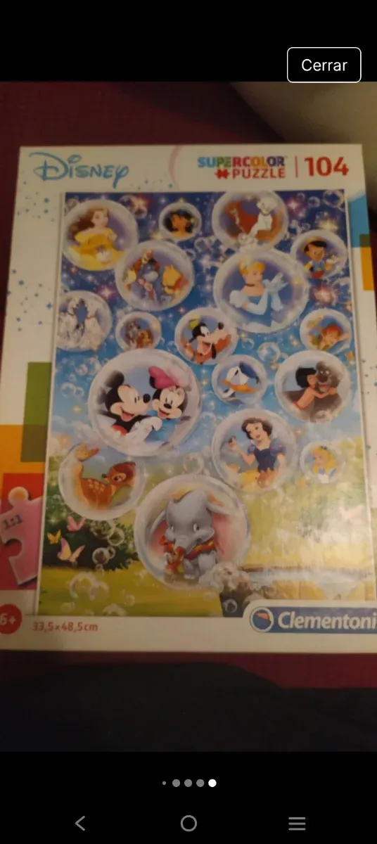 Puzzle Disney 104 piezas Clementoni