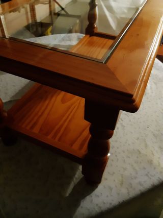 Mesa de centro pino nueva