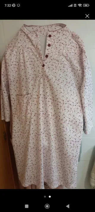 Camisón estampado floral