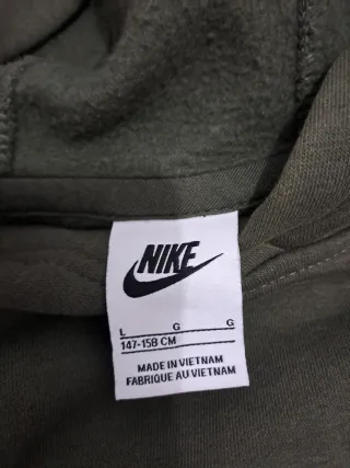 Sudadera Nike Niño Talla L Verde Oliva