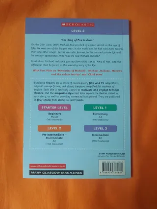 Michael Jackson biography Audio Pack Scholastic
