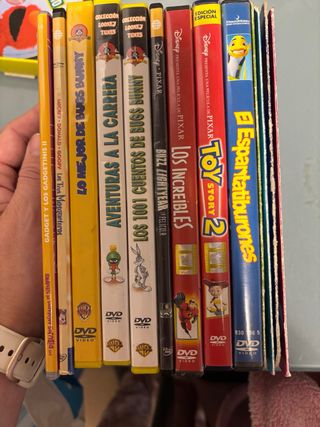 Lote 9 Películas Infantiles DVD Español