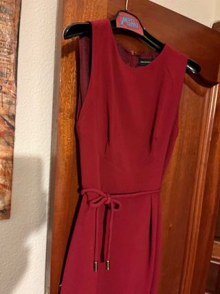 Vestido Purificación García Rojo Talla L