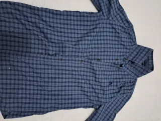 Camicia a quadretti blu per bambini