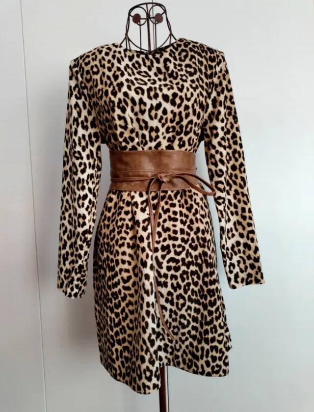 Abito fantasia leopardata