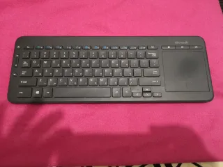 Teclado Microsoft Inalámbrico con Touchpad All-in-