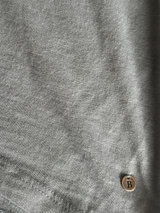 Top Asimétrico Brownie Azul