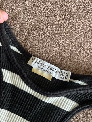 Top rayas Stradivarius Talla XS