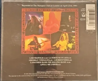 CD Dream Theater - Live At The Marquee