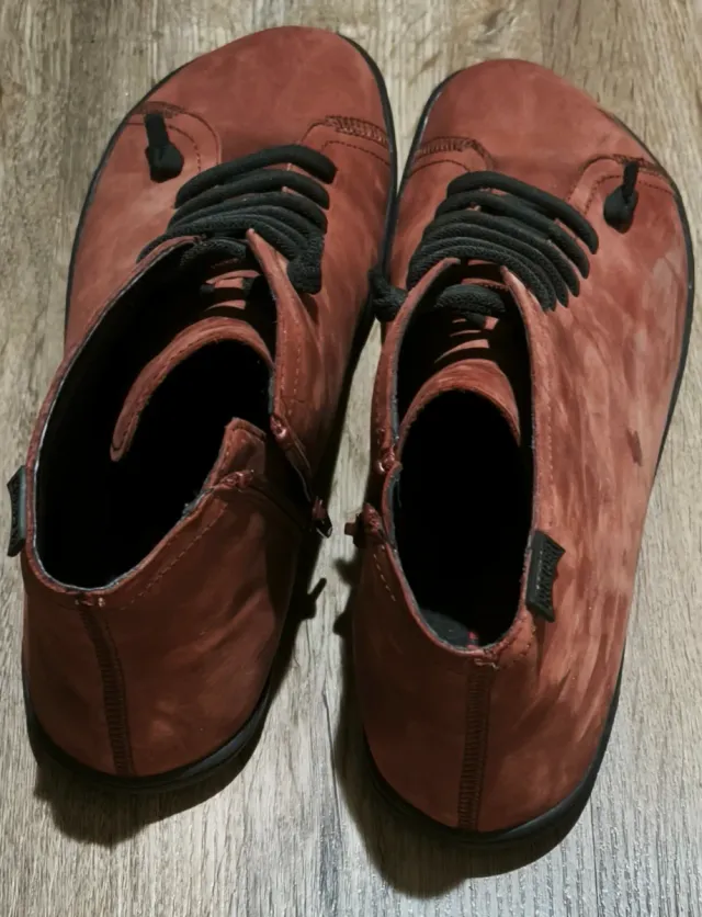 Botas Camper Piel Rojas Talla 44