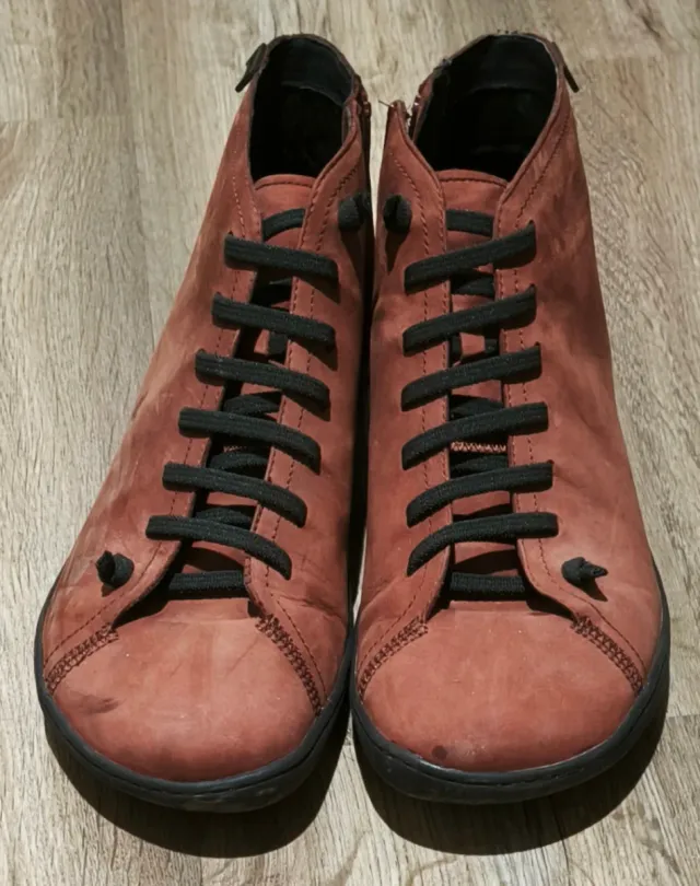 Botas Camper Piel Rojas Talla 44