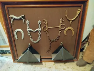 Cuadro decorativo equitación