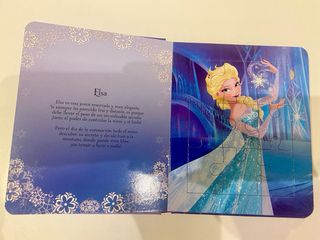 FROZEN LIBRO PUZZLE MEDIANO Nº 1