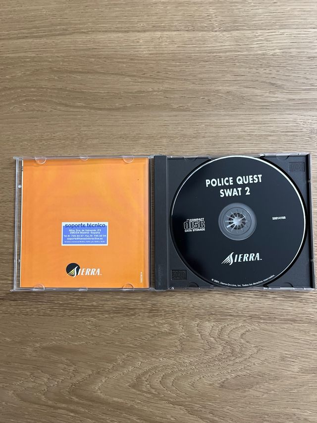 Police Quest SWAT 2 PC CD-ROM Sierra