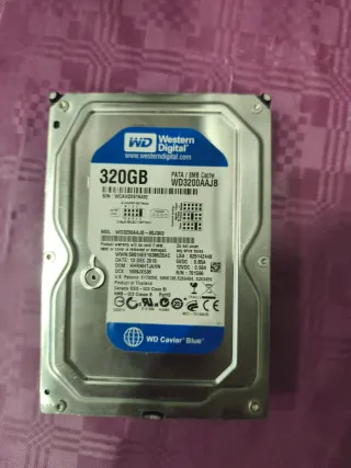 Disco Duro Western Digital 320GB IDE PATA