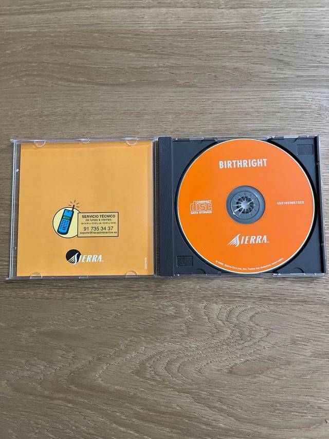 Birthright PC CD-ROM Sierra