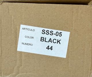 Zapatos slippers ante Barqet EU44