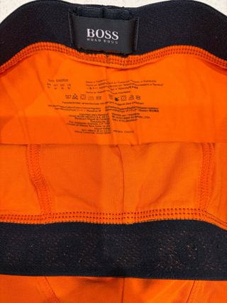 Pack 3 Boxer Hugo Boss Negro, azul y Naranja
