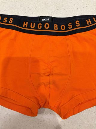 Pack 3 Boxer Hugo Boss Negro, azul y Naranja