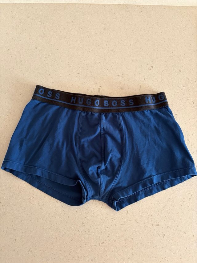 Pack 3 Boxer Hugo Boss Negro, azul  y Naranja