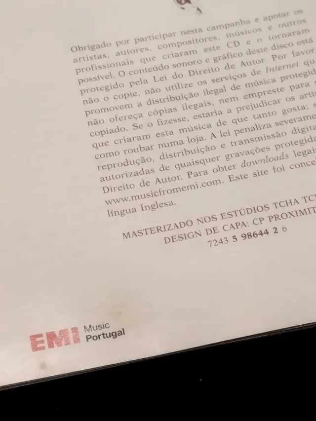 Raccolta di CD Heroes of Silence Portugal