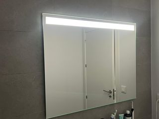 2 Espejos de Baño Roca con Luz LED