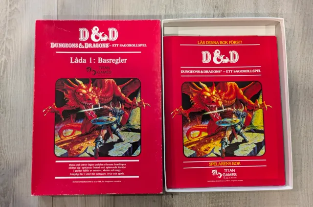 Dungeons&Dragons Caja Básica Sueca