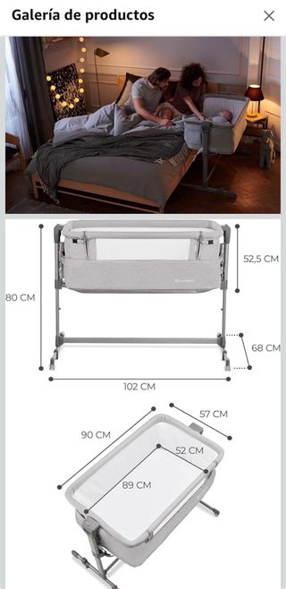 Cuna de Colecho Kinderkraft Neste Up