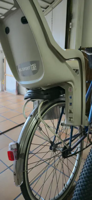 Silla bici niño Polisport