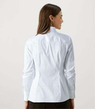 Camisa Hugo Boss Blanca Mujer