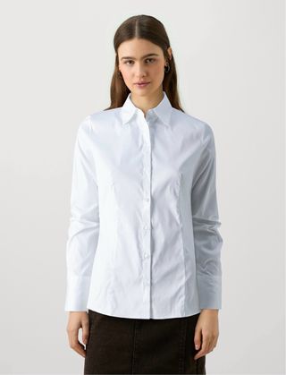 Camisa Hugo Boss Blanca Mujer
