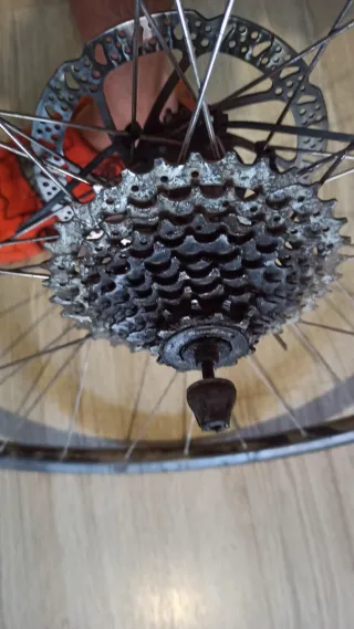 Llanta 29 con disco de freno