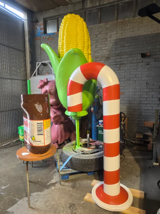 Bastón de Navidad grande