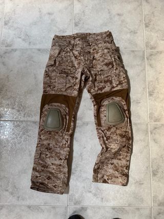 Chaleco Táctico Airsoft Beige/Marrón