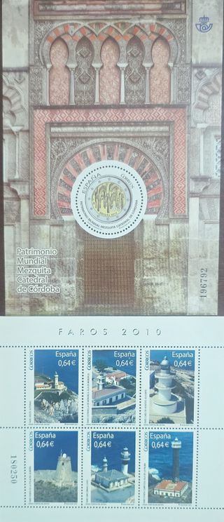 Sellos España 2010 Completo + 1 juego Hoja Bloque