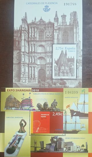 Sellos España 2010 Completo + 1 juego Hoja Bloque