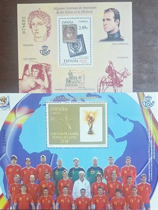 Sellos España 2010 Completo + 1 juego Hoja Bloque