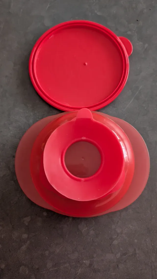 Ciotola pappa bimbo con ventosa e tappo