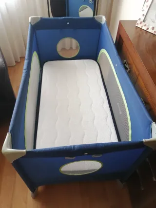 Cuna de viaje Chicco con colchón anti asfixia