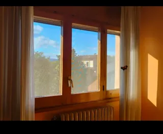 Ventanas de madera con cristal doble