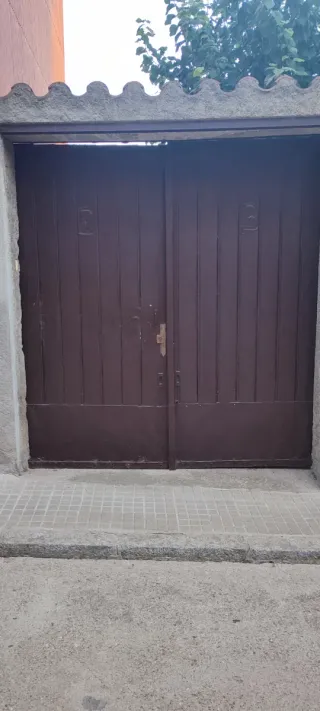 Puertas de Madera para Jardín, 112 x 234 cm, una.