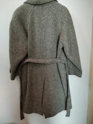 Cappotto con cintura  Spigato