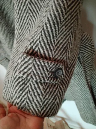 Cappotto con cintura  Spigato