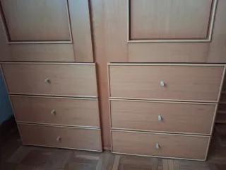 Muebles habitación madera natural