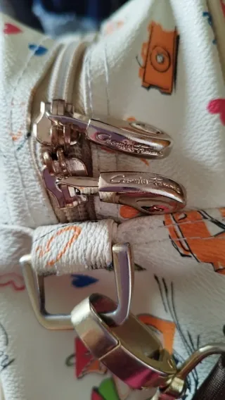 Borsa Cremia Femme Beige Multicolor