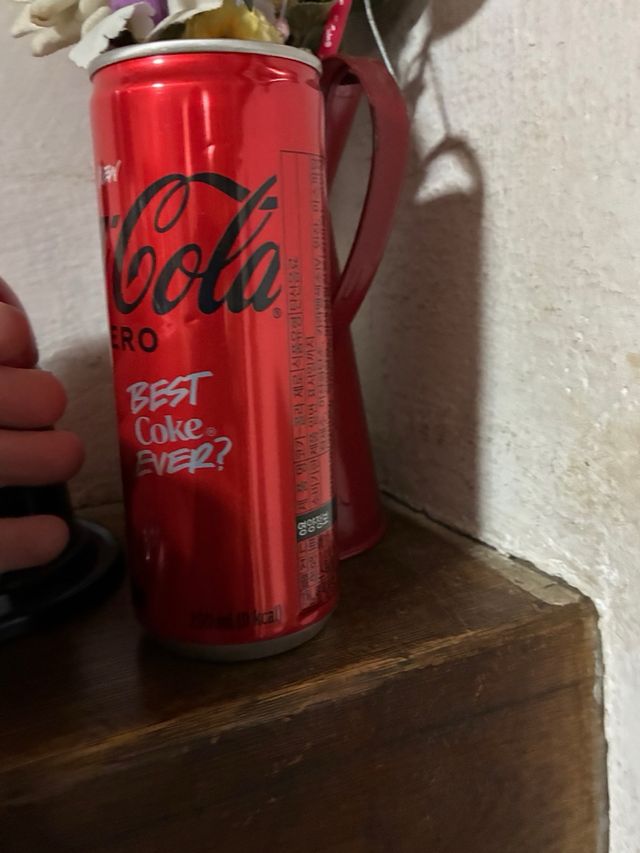 Lattina Coca Cola Zero Corea del Sud
