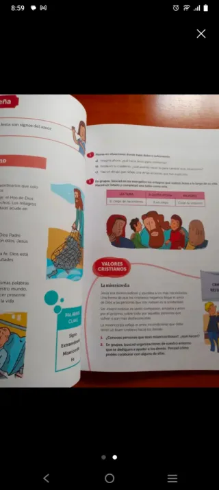 Religión Católica, serie brújula, 5 primaria