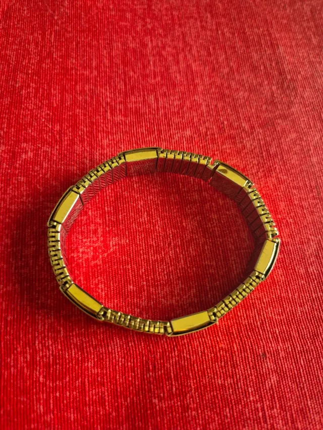 Braccialetto magnetico oro/argento